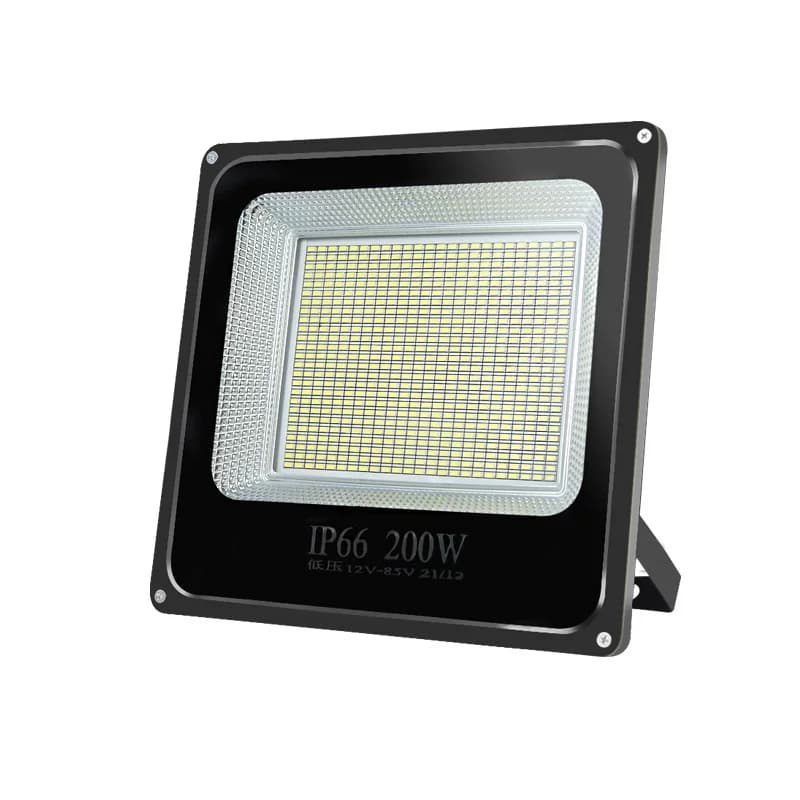 低压LED投光灯船用夜市直流电瓶200WIP66户外防水射灯泛光12-24V - 缩略图5
