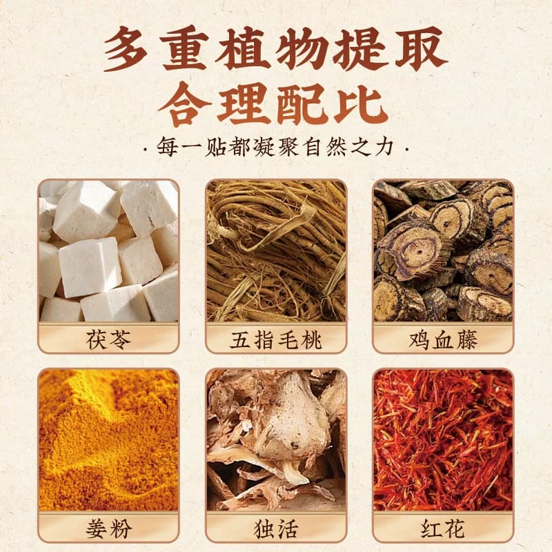 李时珍药房元气茯苓八珍足贴老北京官方正品艾灸足贴30贴视频同款 - 缩略图3