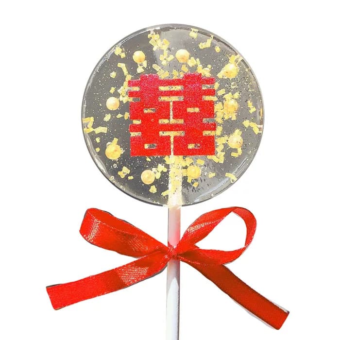 囍糖墨大叔的棒棒糖星空婚送女友手工定制礼物网红糖果喜糖甜品 - 缩略图5