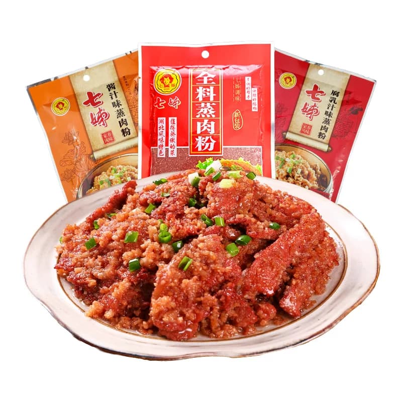 七姊湖北蒸肉粉五香米粉腐乳汁酱汁蒸排骨蒸肉粉调味料 - 缩略图2