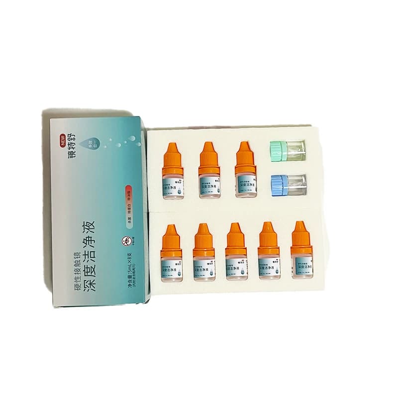 镜特舒深度洁净液欧普康视梦戴维RGP/OK角膜塑形镜30ml深度清洁液 - 缩略图5