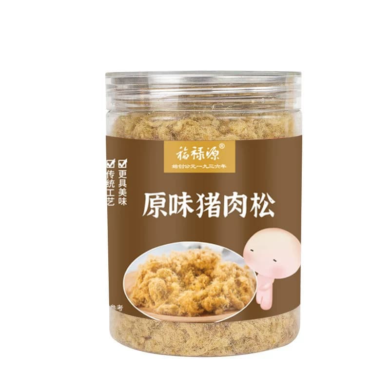 福禄源 营养猪肉松原味寿司肉松三明治烘焙厦门特产2罐 - 缩略图5