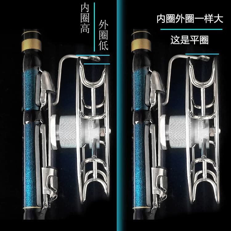 淡水手拨轮不锈钢谷麦八卦轮矶钓前打轮带泄力全金属双摇把锚鱼轮 - 缩略图3