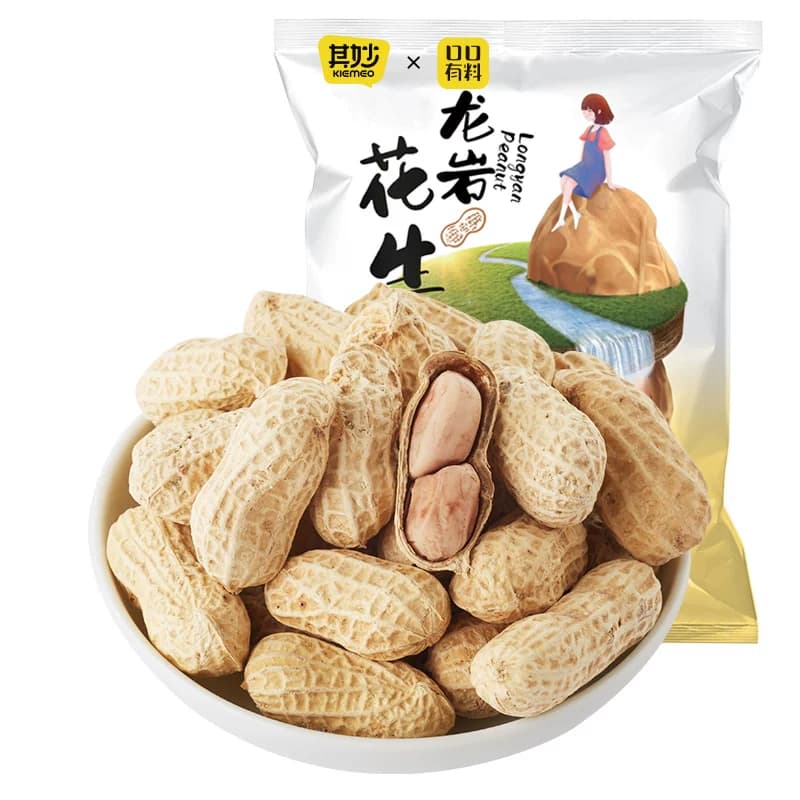 龙岩花生带壳蒜香味花生米熟五香味袋装年货炒货零食小吃休闲食品 - 缩略图2
