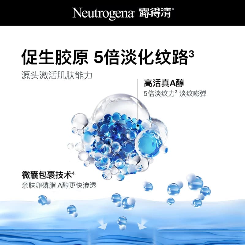 【官方旗舰店】露得清超A醇精华修护抗皱淡化老纹路维A视黄醇紧致 - 缩略图5