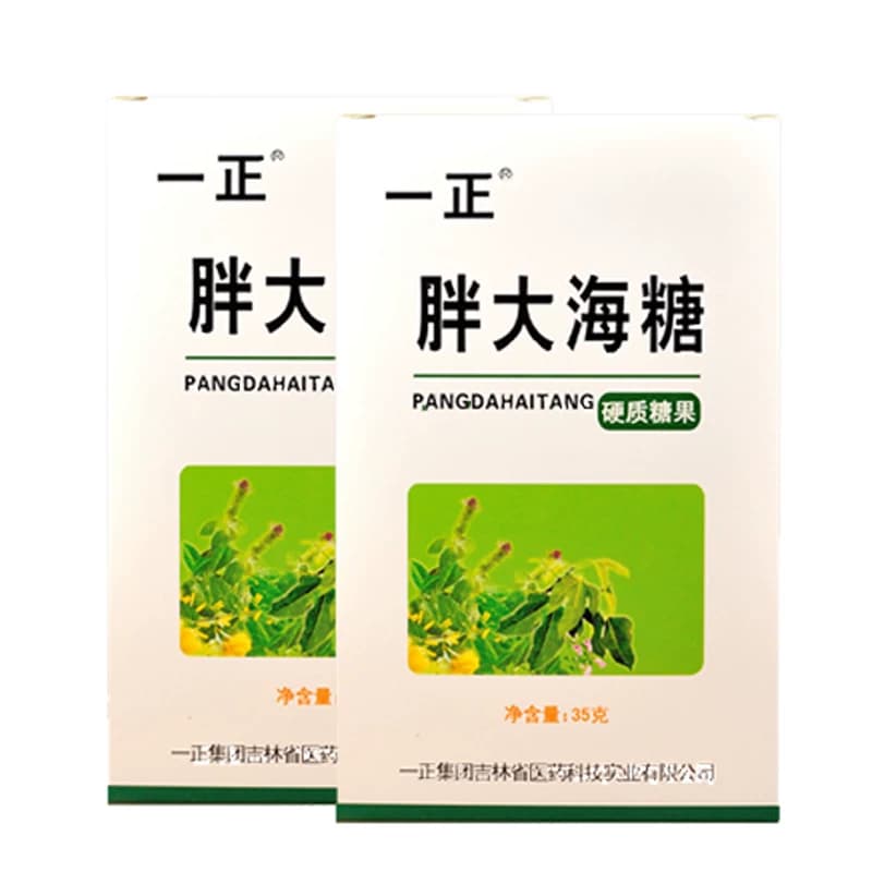 一正旗舰店胖大海糖清凉爽口含片硬质果糖清新口气35g两盒装 - 缩略图4