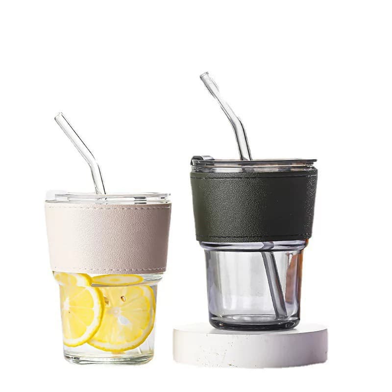 玻璃吸管杯咖啡杯 - 缩略图5