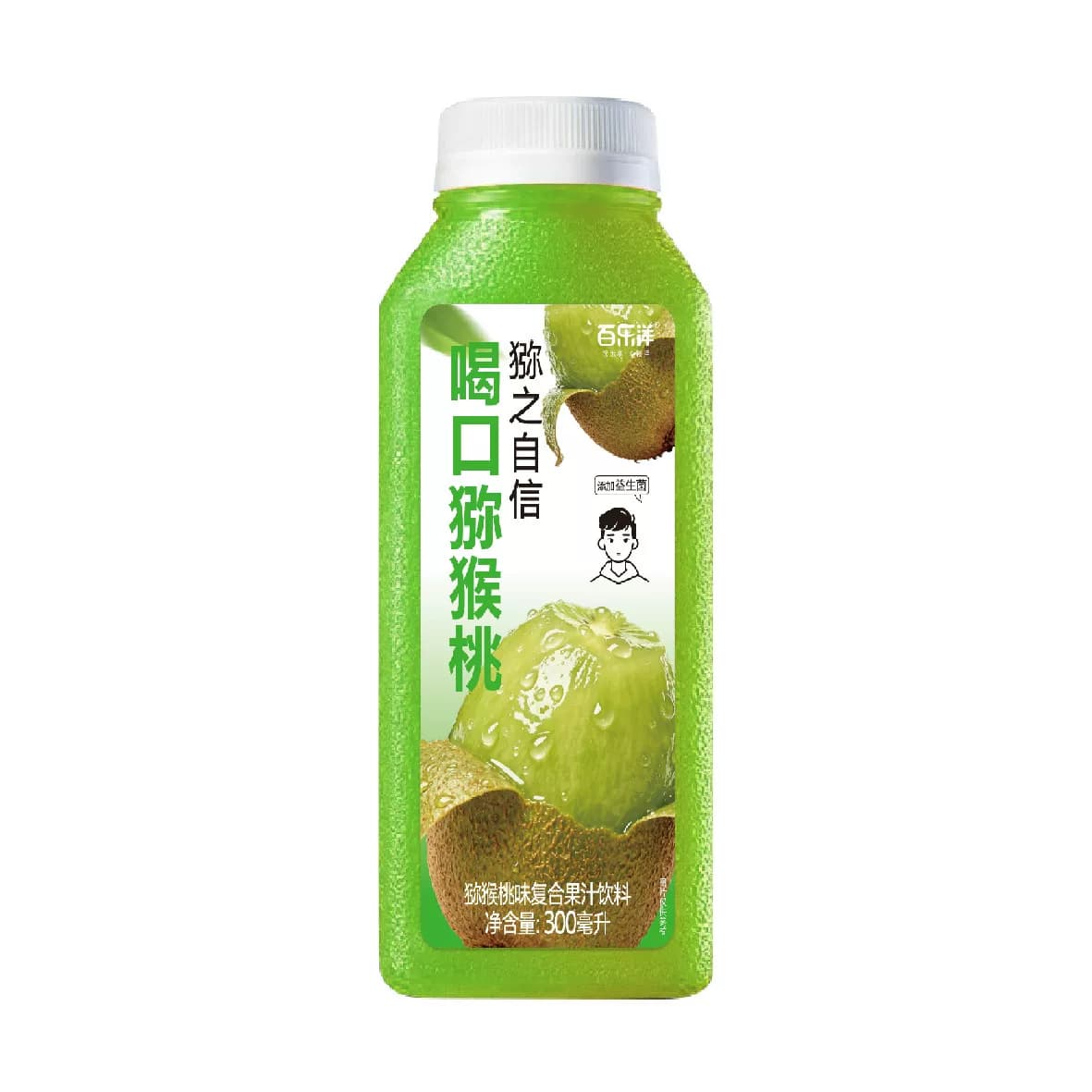 喝口猕猴桃 猕猴桃味复合果汁饮料300ml*1瓶 - 缩略图4