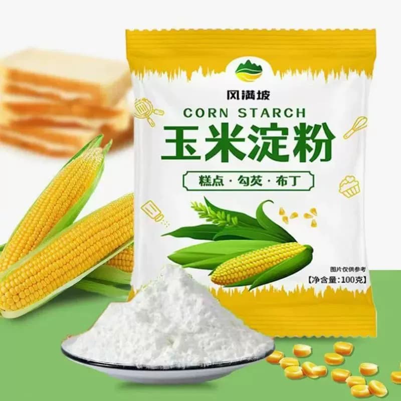 【100克】食用玉米淀粉生粉勾芡做泥烘焙家用小酥肉蛋糕用专用 - 缩略图2