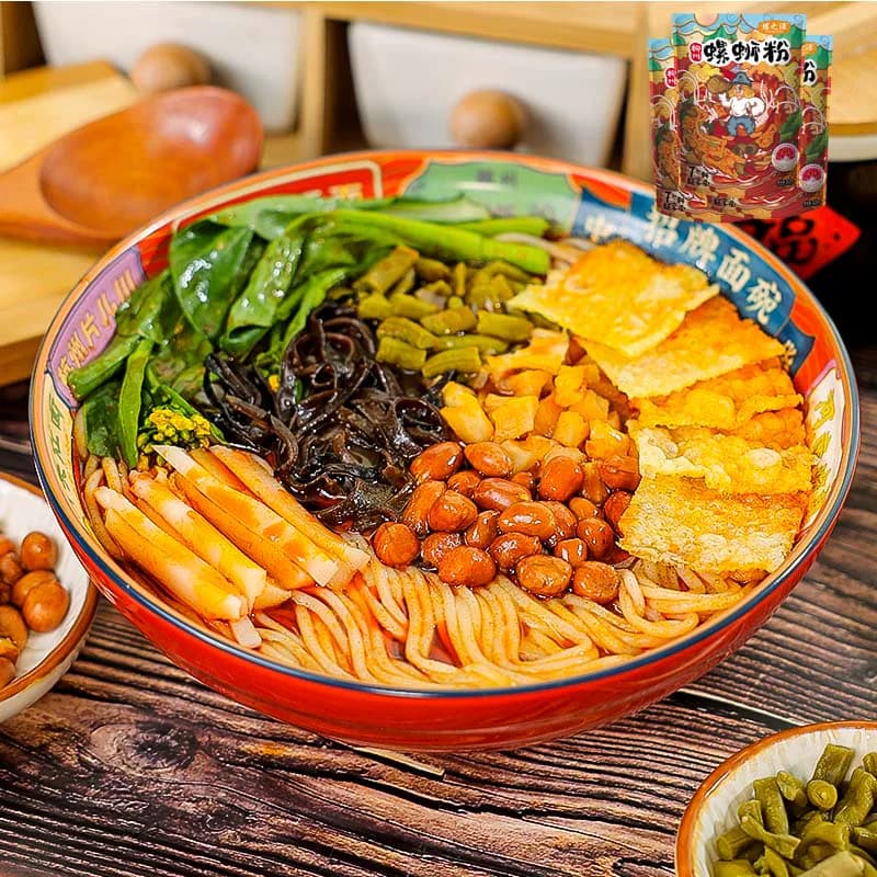 广西柳州螺蛳粉螺之源螺霸王310克3袋5袋10袋速食袋装螺丝粉/经典 - 缩略图2