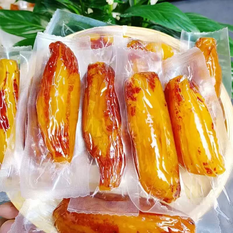 红瑶红薯干倒蒸农家自制低脂红薯地瓜干去皮小包装软糯红薯仔零食 - 缩略图4