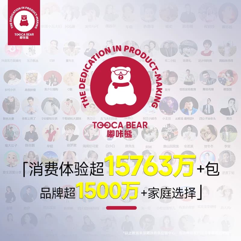 嘟咔熊抽纸大包加厚整箱餐巾纸家用婴儿卫生纸巾纸抽木浆原生 - 缩略图5