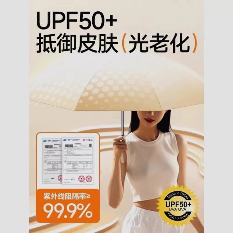 太阳伞女防晒防紫外线晴雨伞两用迷你小巧手动超轻高颜值胶囊盲盒 - 缩略图4