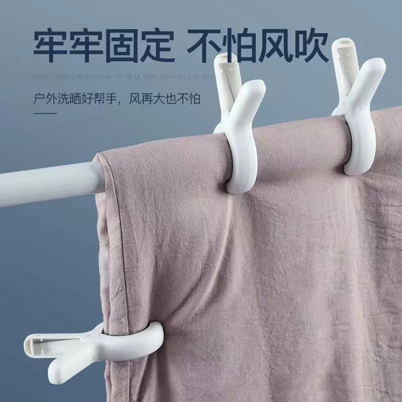 【2个】无痕夹子晾衣夹晒被单夹子 - 缩略图2