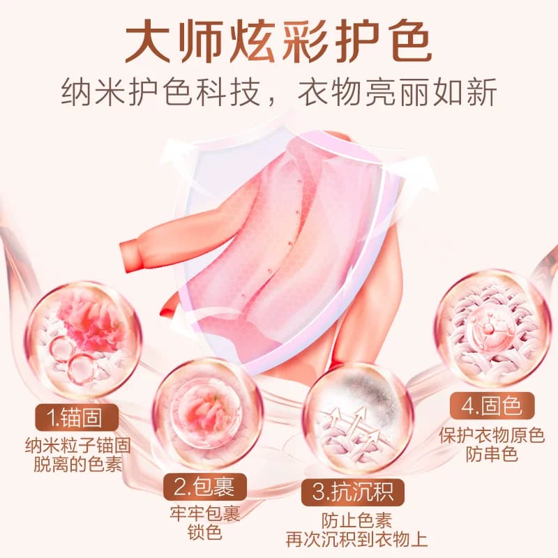立白大师香氛洗衣液家用正品玫瑰持久留香柔顺瓶装衣物香水护衣 - 缩略图3