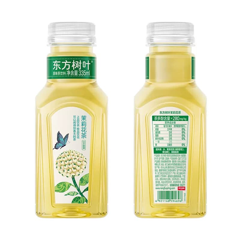 农夫山泉东方树叶无糖茶饮料 茉莉花茶335*6瓶 膜包装 - 缩略图3