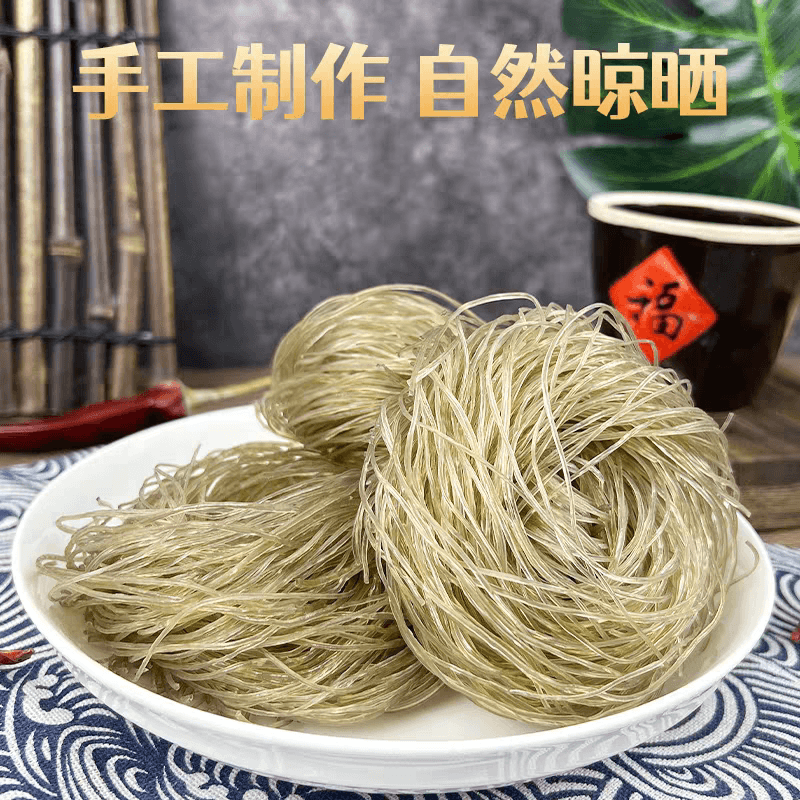 湖南手工红薯圈粉条纯红薯粉酸辣粉麻辣烫火锅食材红薯圈圈粉 - 缩略图2