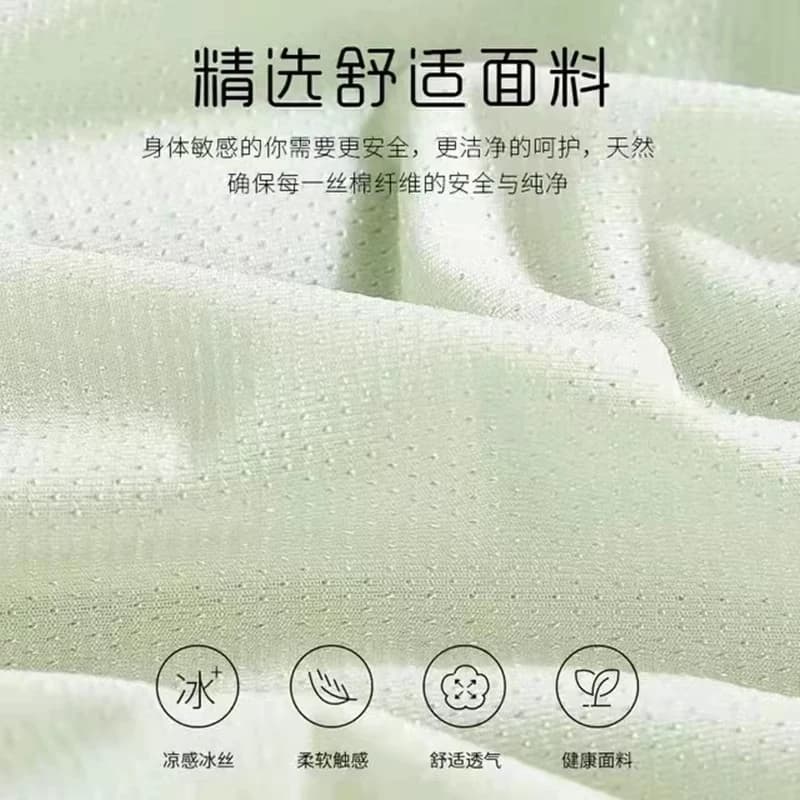 女士内裤冰丝无痕抗菌纯棉高腰收腹收小肚子大码三角裤薄款中腰 - 缩略图4