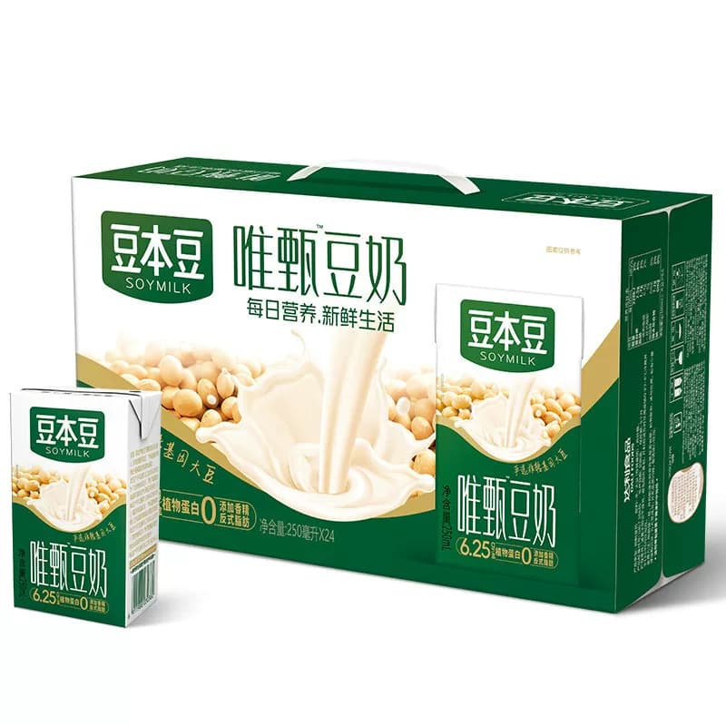 豆本豆唯甄豆奶原味250ml - 缩略图5
