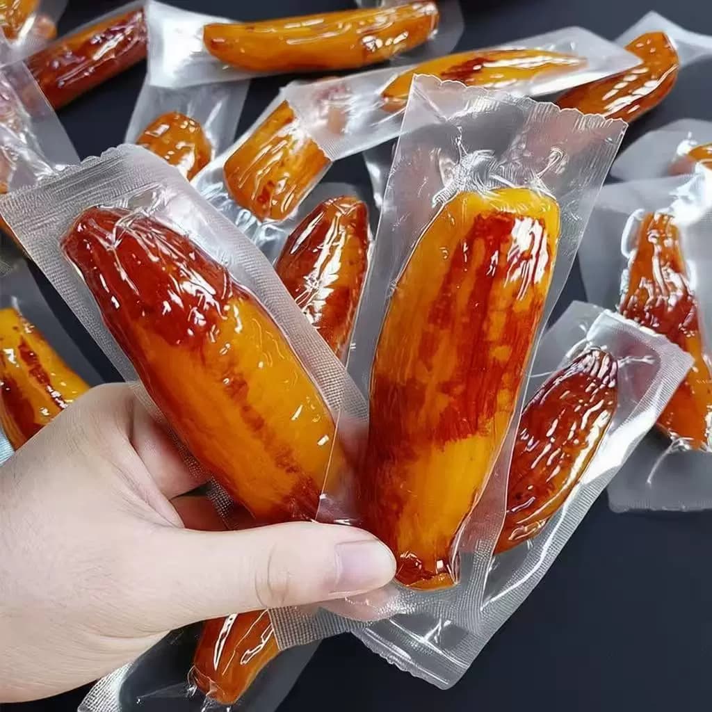 红瑶红薯干倒蒸农家自制低脂红薯地瓜干去皮小包装软糯红薯仔零食 - 缩略图3