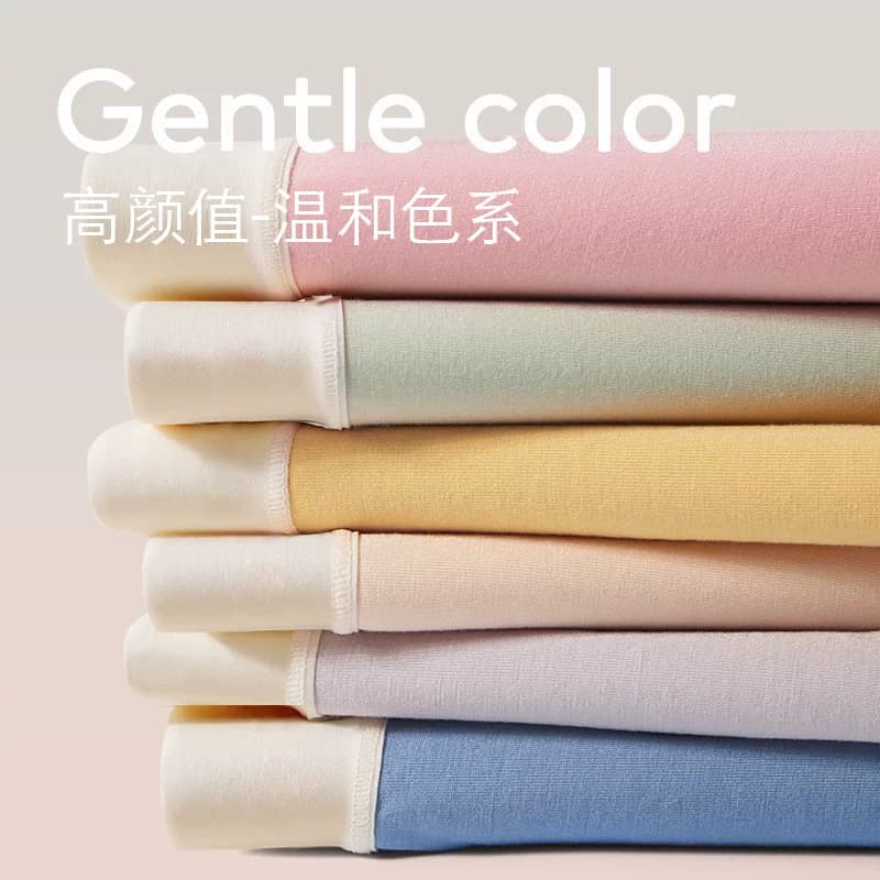 莫代尔内裤女纯棉无痕全棉抗菌裆少女生夏季薄款中腰透气三角裤头 - 缩略图3