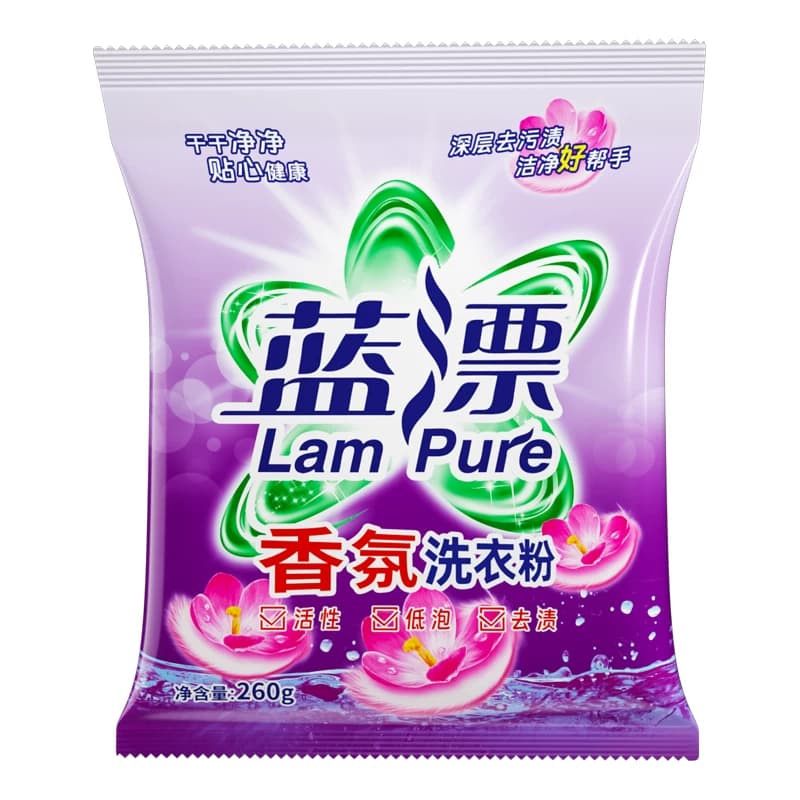 爆渍盐洗衣粉实惠装家用香味持久净白去渍小包装30袋无磷洗衣服粉 - 缩略图5