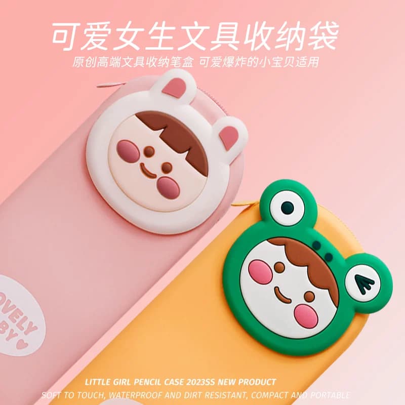 笔袋女小学生新款女生可爱儿童文具盒女孩款铅笔盒男孩女孩一年级 - 缩略图3