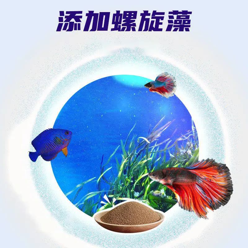 小型观赏鱼孔雀鱼饲料鱼食专用斗鱼神仙鱼灯科鱼斑马鱼凤尾鱼缓沉 - 缩略图2