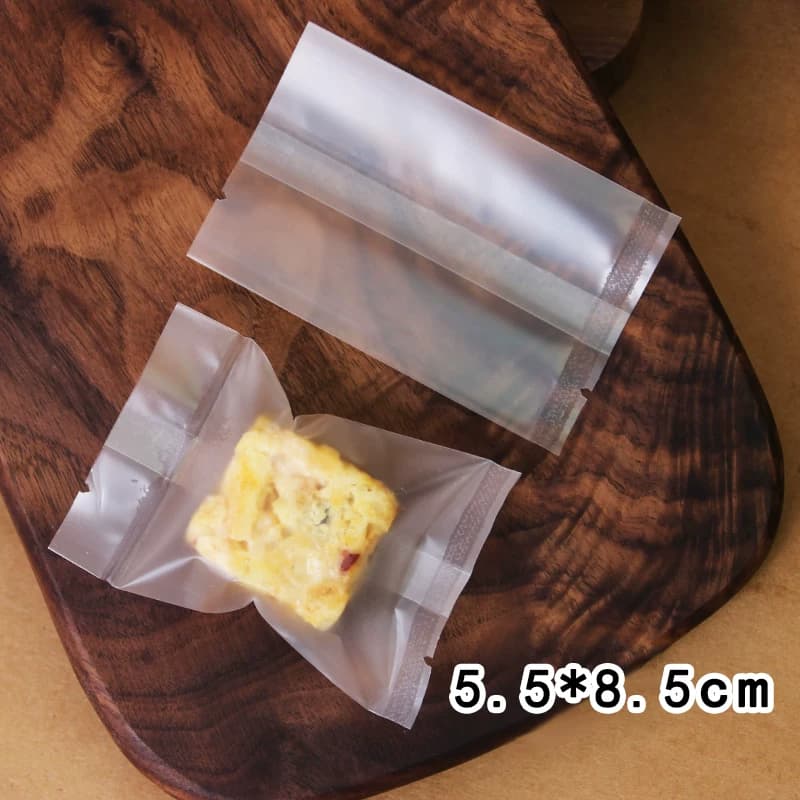 雪花酥月饼包装袋机封袋曲奇饼干牛轧糖果奶片蛋黄酥包装袋自封袋 - 缩略图2