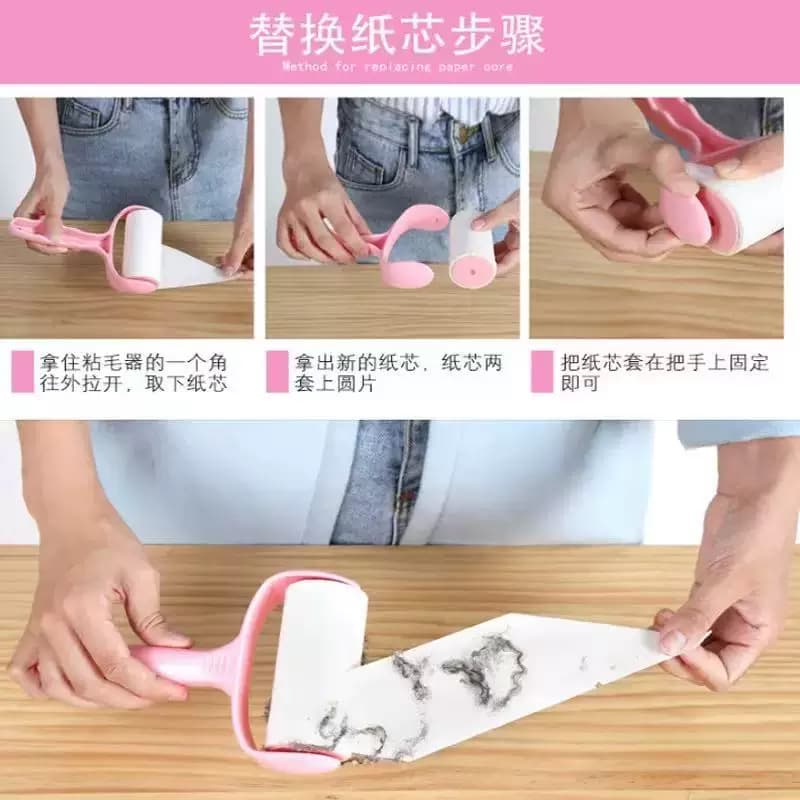 1个随机颜色粘毛器实用神器 - 缩略图3