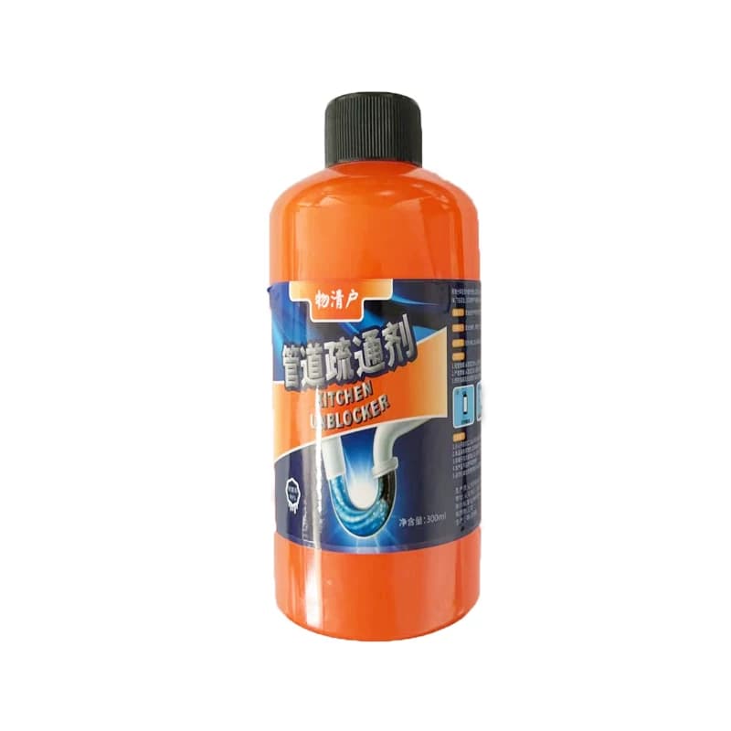 【300ML】管道疏通剂液强力溶解下水道神器小飞虫虫卵双杀除臭 - 缩略图5