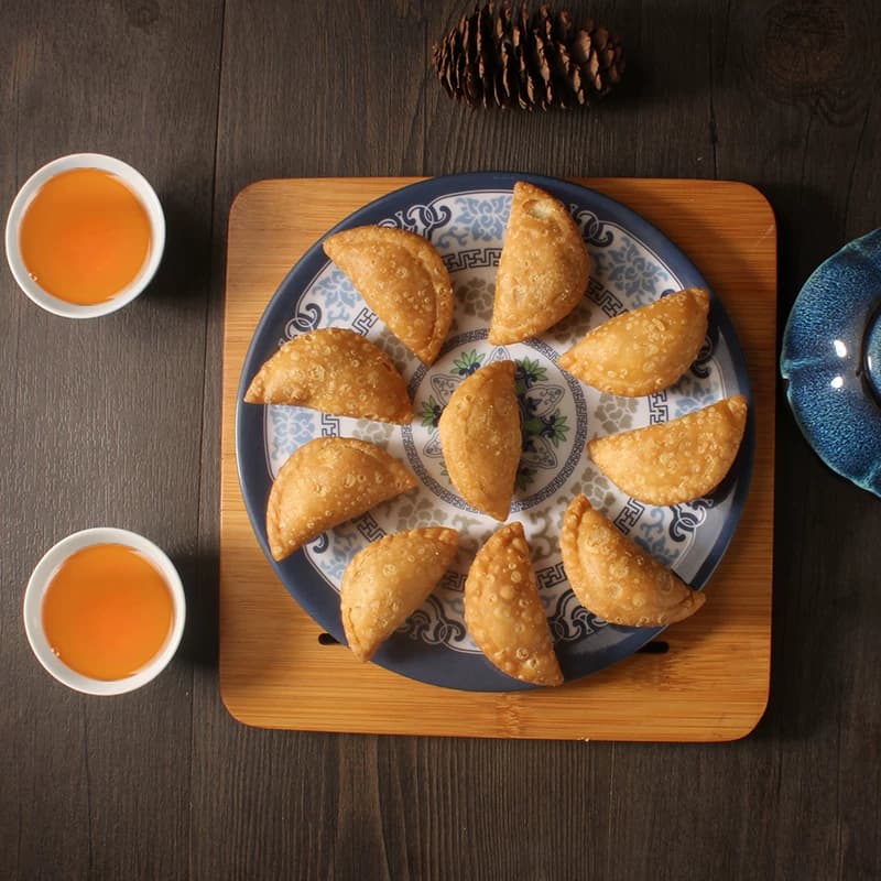 潮汕特产零食小吃油酥饺油角酥角炸饺子潮州休闲年货传统糕点美食 - 缩略图3