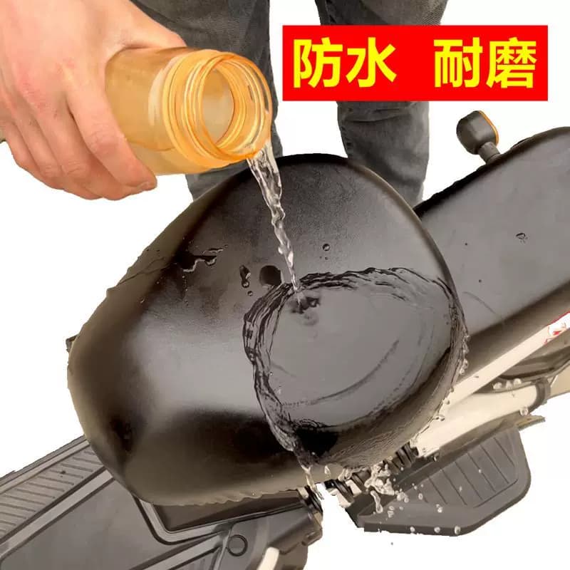 电动车座套通用座垫套电瓶车座垫电动自行车防水防晒隔热透气后座 - 缩略图2