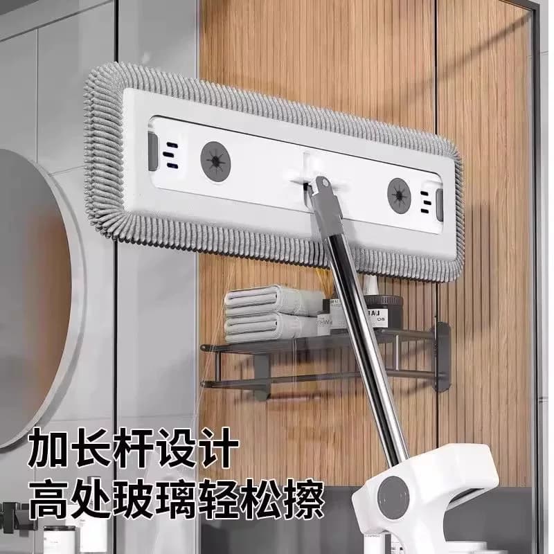 雪尼尔拖把家用一拖净干湿两用平板2026免手洗不锈钢新款吸水拖布 - 缩略图2