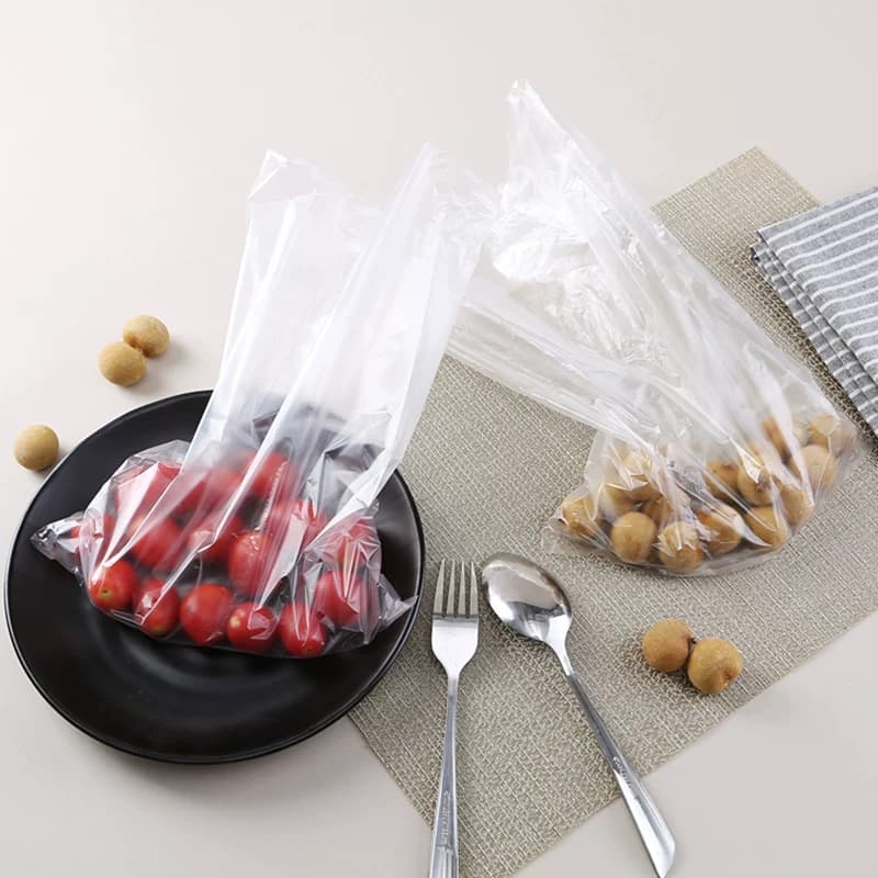 洁成保鲜袋食品袋家用食品级冰箱冷冻塑料袋加厚平口食物分装袋 - 缩略图5
