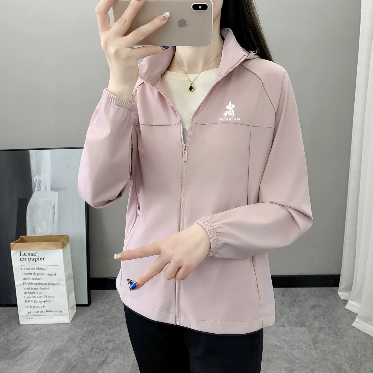 稻草人防晒衣女夏季2026新款防紫外线薄专业冰丝UPF50+防晒服外套 - 缩略图4