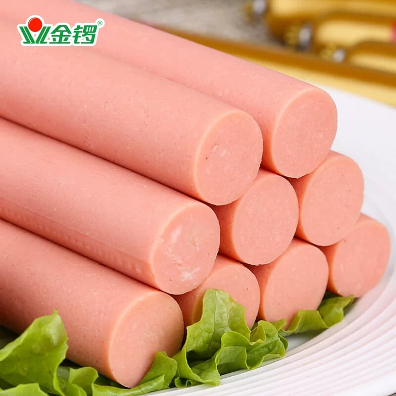 加钙金锣王特级火腿肠34g*10支袋装烧烤炒菜炒饭速食烹饪搭配即食 - 缩略图2