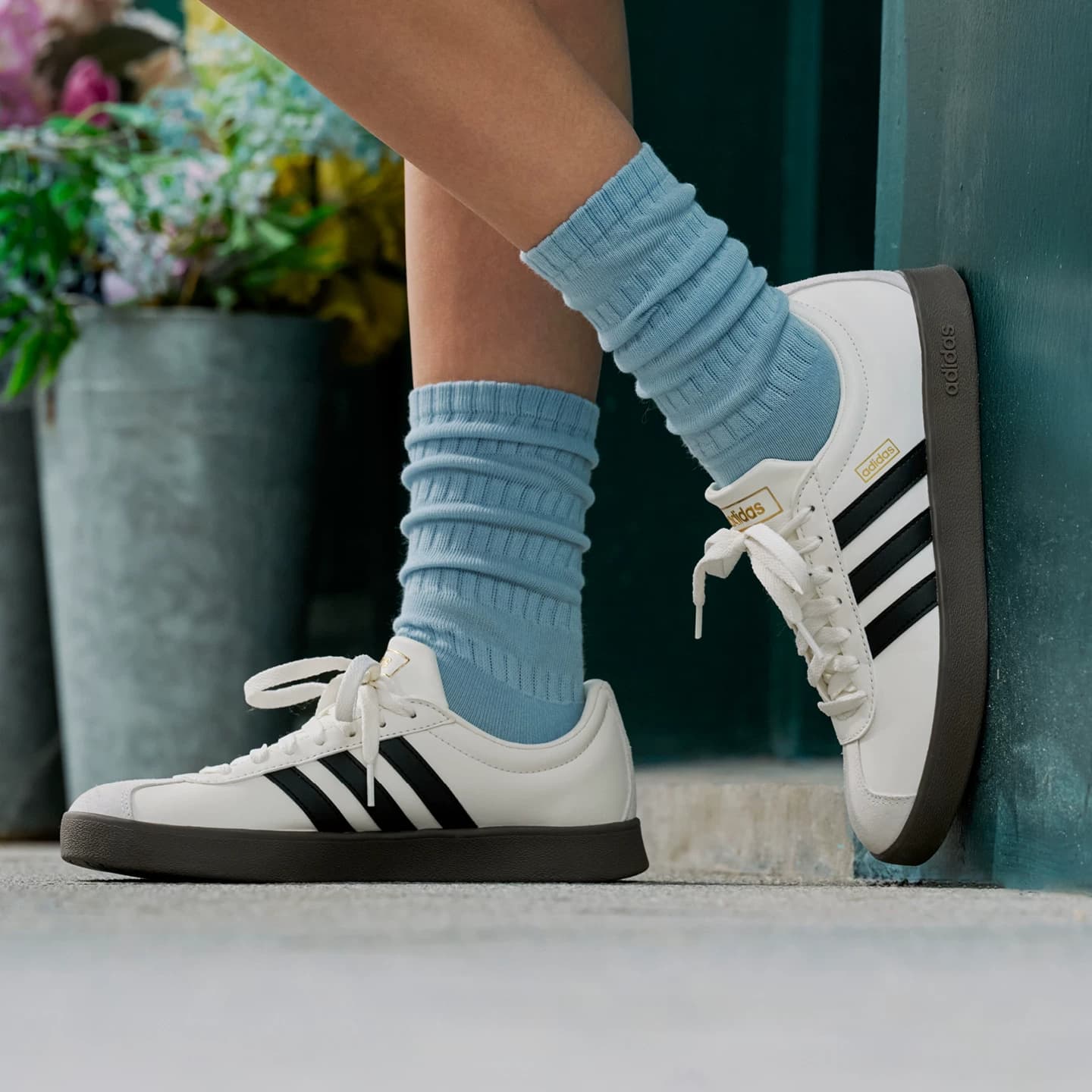 adidas阿迪达斯「T头鞋」VL COURT - 缩略图2