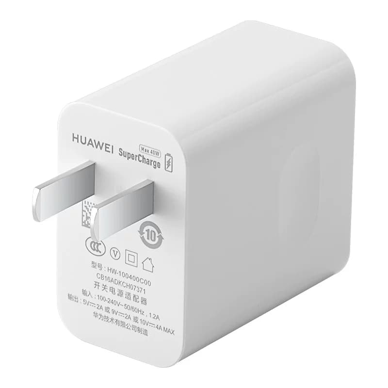 华为Mate30/Pro原装充电器40W超级快充原装正品10V4A闪充头5A数据线Mate30EPro/30RS保时捷手机充电线充电头 - 缩略图2