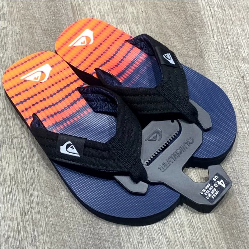 现货Quiksilver2026新款夏季男休闲潮人字拖沙滩拖鞋平跟防水亲子 - 缩略图2