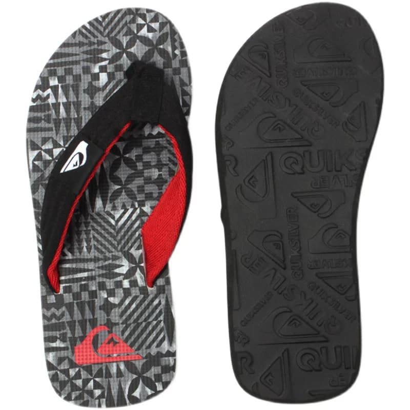 现货Quiksilver2026新款夏季布艺拖鞋儿童家用eva速干个性外穿潮 - 缩略图5