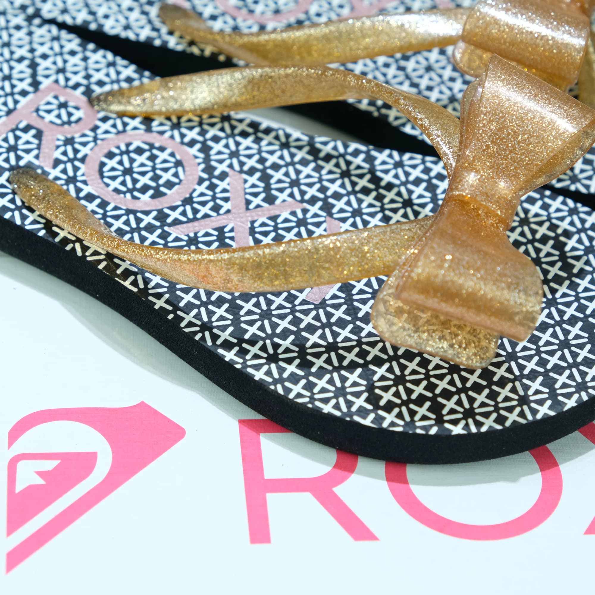 ROXY2026新款夏季儿童人字拖凉拖防滑时尚休闲速干沙滩鞋  移 - 缩略图3