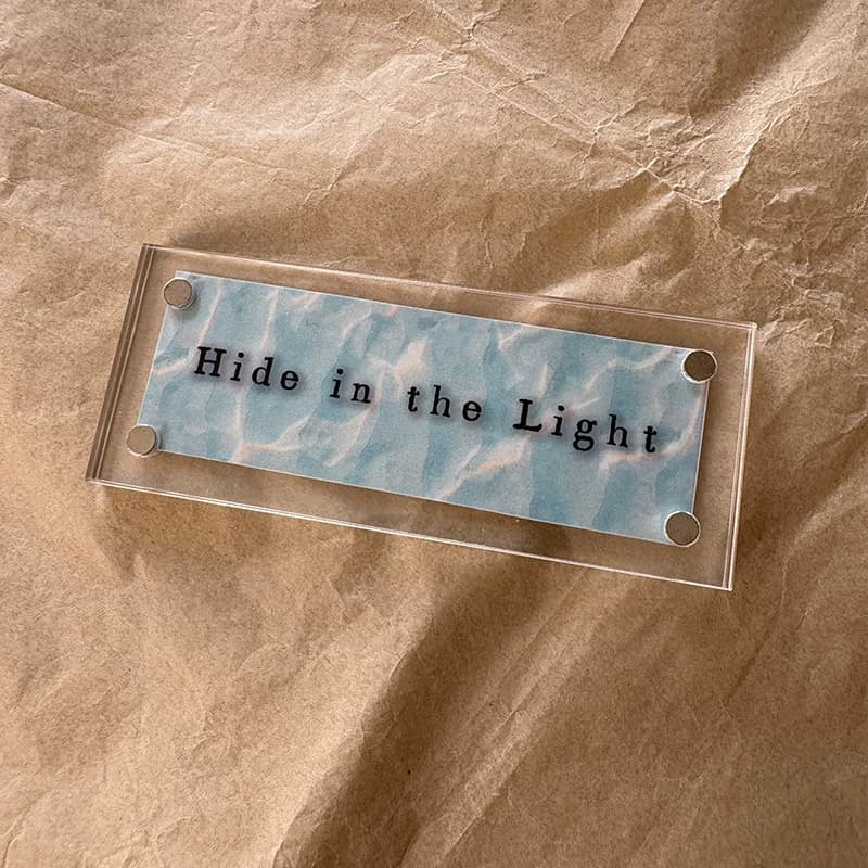 “Hide in the Light”躲在光里 怪奇物语冰箱贴装饰品2026新款 - 缩略图3