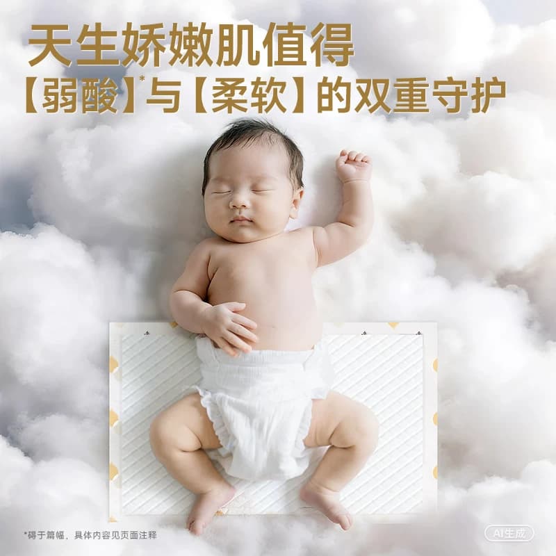 【下拉详情优惠】德佑金装婴儿一次性隔尿垫新生儿防漏透气尿垫 - 缩略图2
