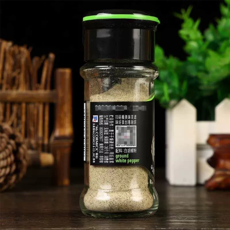 味好美纯白胡椒粉配料无添加小瓶家庭装牛排调料调味料 - 缩略图3