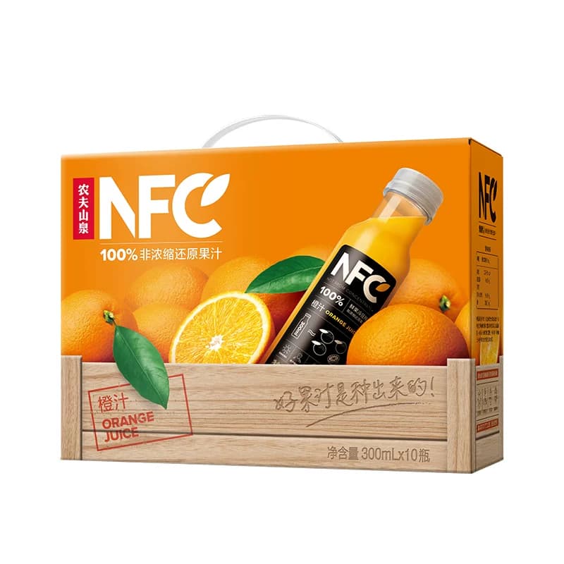 【直播专享】农夫山泉100%NFC橙汁多规格鲜果冷压榨果汁 - 缩略图2