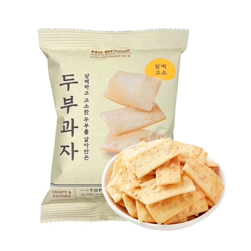 NoBrand诺倍得豆腐小食膨化零食韩国进口脆片网红零食宅家看剧 - 缩略图2