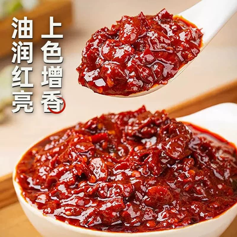 郫县豆瓣酱500g调味酱炒菜调料辣椒酱火锅干锅酱黄豆酱红油豆瓣酱 - 缩略图2