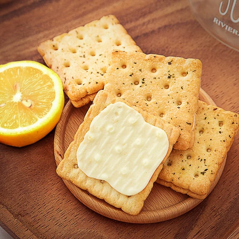 【进口】马来西亚马奇新新柠檬黄油夹心饼干礼盒休闲零食点心路餐 - 缩略图2