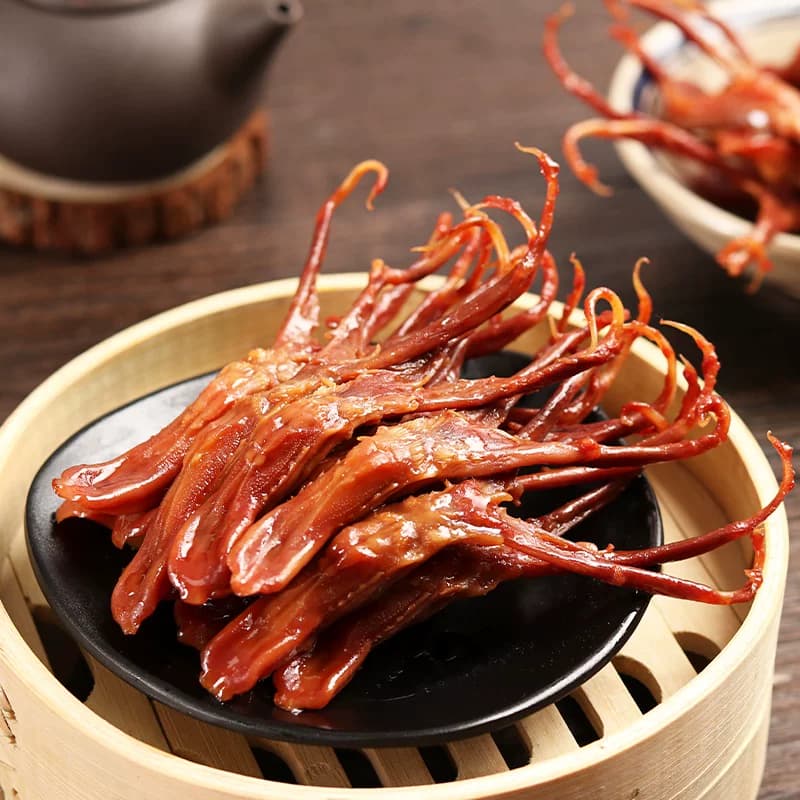 藤桥牌酱香鸭舌头鸭肉卤味特产小吃网红休闲零食8根装 - 缩略图3